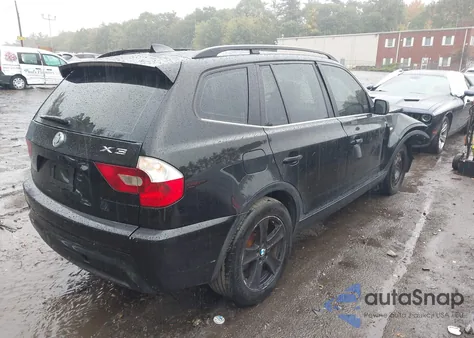 2006 BMW X3 3.0I from USA, damaged, VIN WBXPA93446WG77448